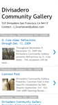 Mobile Screenshot of divisaderocommunitygallery.blogspot.com