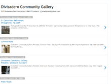Tablet Screenshot of divisaderocommunitygallery.blogspot.com
