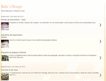 Tablet Screenshot of beladesign.blogspot.com