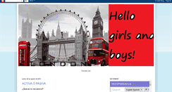 Desktop Screenshot of hello-girlsandboys.blogspot.com