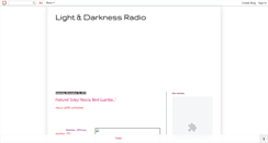 Desktop Screenshot of lightandarknessradio.blogspot.com
