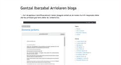 Desktop Screenshot of gontzalibarzabalarriola.blogspot.com