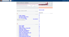 Desktop Screenshot of indexdiscoscatalans.blogspot.com