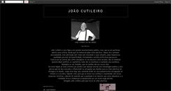 Desktop Screenshot of joaocutileiro.blogspot.com