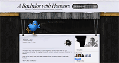 Desktop Screenshot of honourablebachelor.blogspot.com