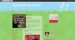 Desktop Screenshot of kandikorner.blogspot.com