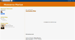Desktop Screenshot of mosoarcamarius.blogspot.com