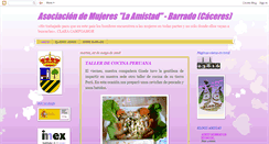 Desktop Screenshot of mujereslaamistad.blogspot.com