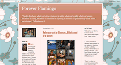 Desktop Screenshot of foreverflamingo.blogspot.com