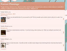 Tablet Screenshot of foreverflamingo.blogspot.com