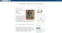 Desktop Screenshot of genealogyrooter.blogspot.com