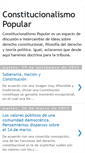 Mobile Screenshot of constitucionalismopopular.blogspot.com