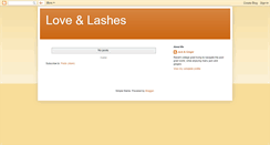 Desktop Screenshot of lovelashes.blogspot.com