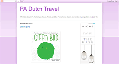 Desktop Screenshot of pa-dutch-travel.blogspot.com