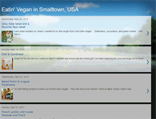 Tablet Screenshot of eatinveganinsmalltownusa.blogspot.com