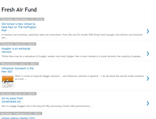 Tablet Screenshot of freshairfund.blogspot.com