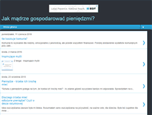 Tablet Screenshot of finansowa-niezaleznosc.blogspot.com