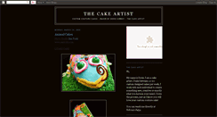 Desktop Screenshot of cakeartist.blogspot.com