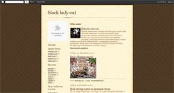 Desktop Screenshot of blacklady-cat.blogspot.com