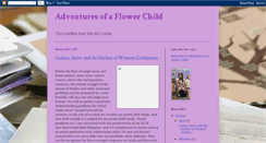 Desktop Screenshot of adventuresofaflowerchild.blogspot.com