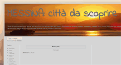 Desktop Screenshot of messinaturismo.blogspot.com