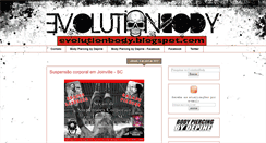 Desktop Screenshot of evolutionbody.blogspot.com