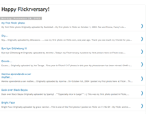 Tablet Screenshot of flickrversary.blogspot.com