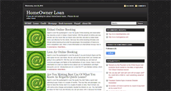 Desktop Screenshot of homeowner-loanss.blogspot.com