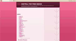 Desktop Screenshot of ebooks-free-collection.blogspot.com