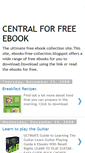 Mobile Screenshot of ebooks-free-collection.blogspot.com