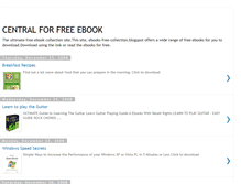 Tablet Screenshot of ebooks-free-collection.blogspot.com