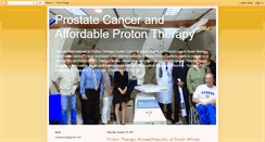 Desktop Screenshot of affordableprotontherapy.blogspot.com