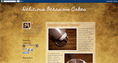 Desktop Screenshot of deliciousoccasionscakes.blogspot.com