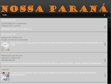 Tablet Screenshot of nossaparana.blogspot.com