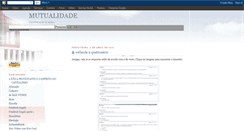 Desktop Screenshot of mutualidadesocial.blogspot.com