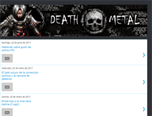 Tablet Screenshot of death-metal2012.blogspot.com