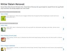 Tablet Screenshot of ikhtiar-perubatanislam.blogspot.com