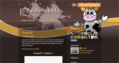 Desktop Screenshot of elbardosuicida.blogspot.com