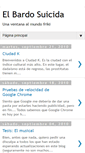 Mobile Screenshot of elbardosuicida.blogspot.com