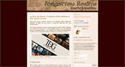 Desktop Screenshot of forgottenrealmsenciclopedia.blogspot.com