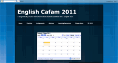 Desktop Screenshot of ecafam2011.blogspot.com