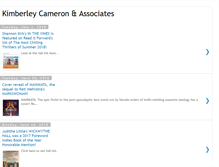 Tablet Screenshot of kimberleycameron.blogspot.com