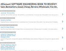 Tablet Screenshot of bestsoftwareengineeringbooktoreview.blogspot.com