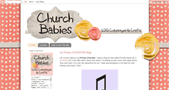 Desktop Screenshot of churchbabies.blogspot.com