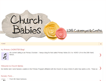 Tablet Screenshot of churchbabies.blogspot.com