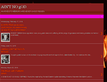 Tablet Screenshot of aintnogod.blogspot.com