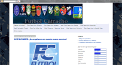 Desktop Screenshot of futbolcatracho1.blogspot.com