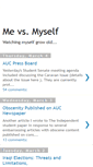 Mobile Screenshot of me-vs-myself.blogspot.com