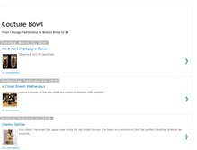 Tablet Screenshot of couturebowl.blogspot.com