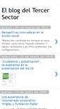 Mobile Screenshot of elblogdeltercersector.blogspot.com